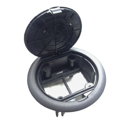 Люк - 4 модуля Efapel Люк - 4 модуля (2 розетки 45х45мм), антрацит (83002 CAT)