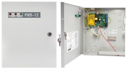 Источник питания резервированный Болид РИП-12 исп. 12 (РИП-12-2/7М1-Р, РИП-12 исп. 02П)