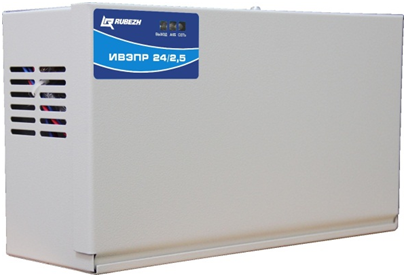 Источник вторичного электропитания резервированный Рубеж ИВЭПР 24/2,5 2x12-Р БР