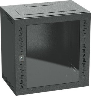 Шкаф телекоммуникационный 19" навесной ДКС R5STI1665GSB