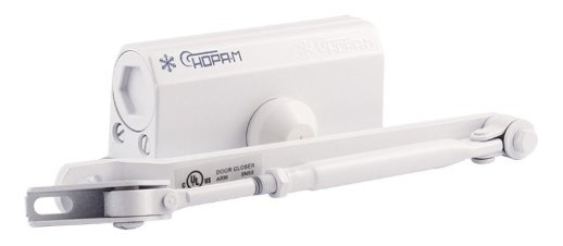 Доводчик дверной NORA-M НОРА-М №2S F (белый)