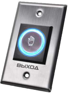 Кнопка выхода врезная и металлическая SLINEX DR-04