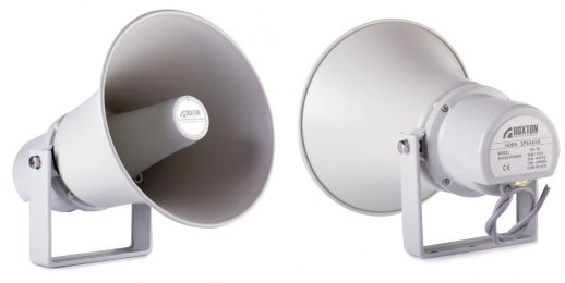 Громкоговоритель рупорный, 30/15Вт, алюминий ROXTON HS-30T