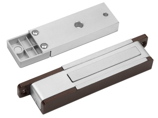 Замок электромагнитный ЭКСКОН AL-150-24V Premium (коричневый)