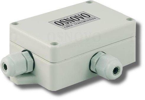 Устройство грозозащиты цепей Ethernet OSNOVO SP-IP/1000PW(ver2)