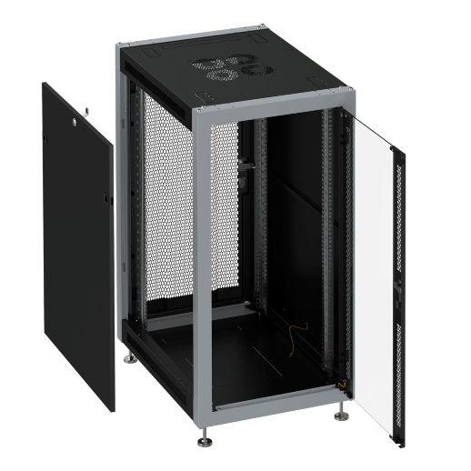 Шкаф напольный 19-дюймовый, 15U SYSMATRIX SL 6015.913 (8180s)