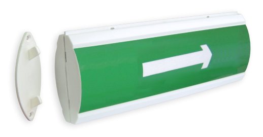 Оповещатель охранно-пожарный световой (табло) Электротехника и Автоматика ЛЮКС-220-Р Д "Стрелка"