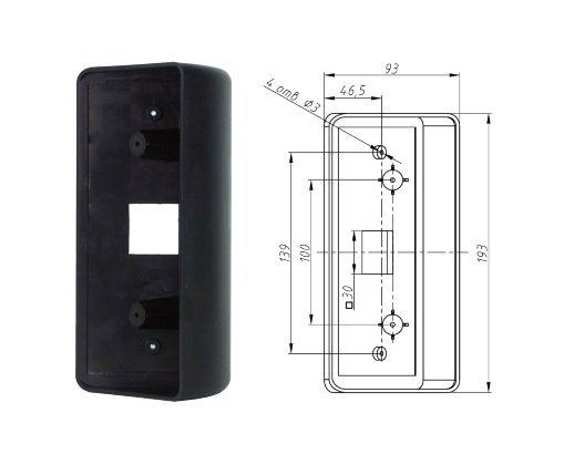 Кронштейн угловой настенный для терминала R20-Face (5W)