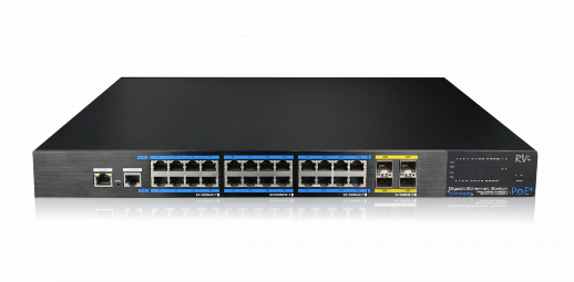 Коммутатор с питанием по PoE RVi RVi-2NSM24G-4SP