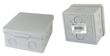 Коробка ОП 80х80х50мм, крышка, IP54, 7вх., без гермовводов (SQ1401-0822)