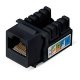 Вставка Keystone Jack RJ-45 CABEUS KJ-RJ45-Cat.6-90-BK (9483c)