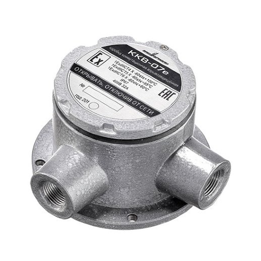 Коробка коммутационная взрывозащищенная угловая Эридан ККВ-07е-Ех-А-Р1-У