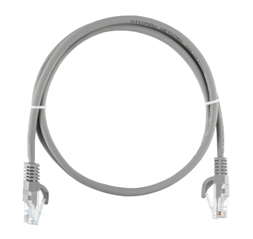 Патч-корд медный NIKOMAX NMC-PC4UD55B-ES-010-C-GY