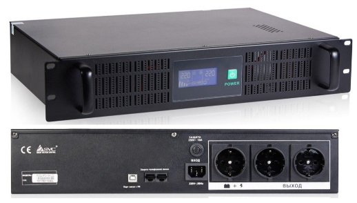 Источник бесперебойного питания SVC SVC RTO-1.5K-LCD/R