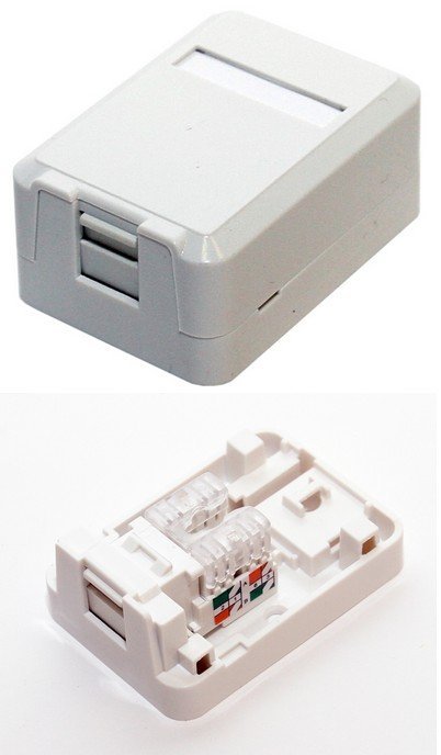 Розетка информационная настенная 5bites LY-SB03-A