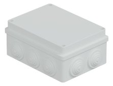 Коробка JBS150 150х110х70, 10 вых., IP55, белая (44009W-1)