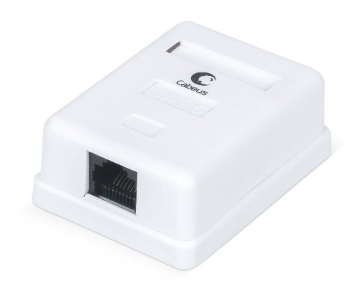 Розетка RJ-45 CABEUS WS-8P8C-Cat.6-1 (7481c)