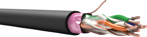 TechnoLAN F/UTP Cat 5e PE 4х2x0,52