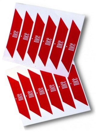 Светоотражающие наклейки на стрелу NICE NICE NK1 (12шт)