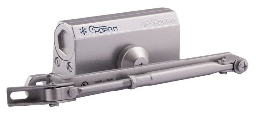 Доводчик дверной NORA-M НОРА-М №2S F (серебро)