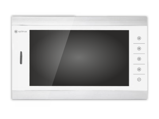 Монитор видеодомофона цветной Optimus VMH-10.1 (sw)