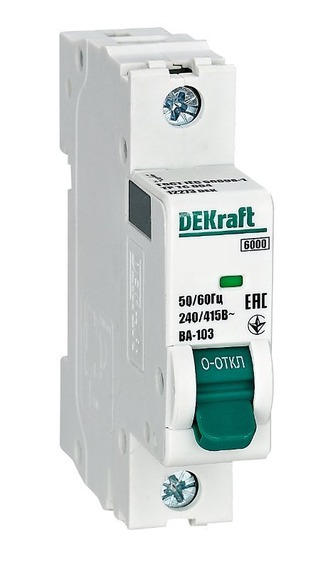 Автоматический выключатель Schneider Electric 12276DEK (1Р 32АC ВА-103 6кА)