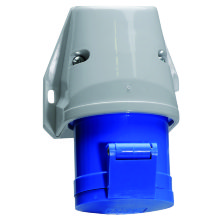 Розетка настенная 16А 3Р(2Р+Е) 230В 6h IP44 90х72 QC (11895)