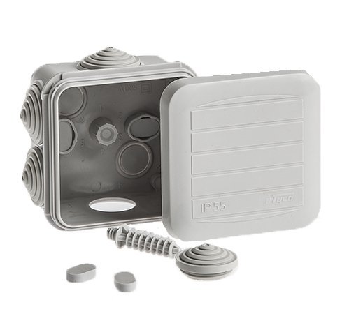 Коробка ответвительная с кабельными вводами Рувинил Коробка TYCO 68х68х45мм (67031)