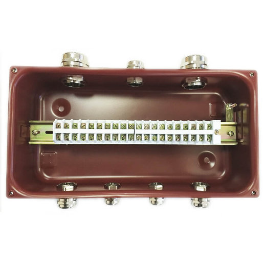 Коробка клеммная ЗЭТА У615А латунный ввод (zeta30323)