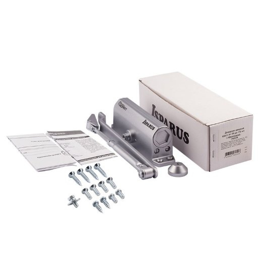 Доводчик дверной NORA-M ISPARUS 430 F (серый)