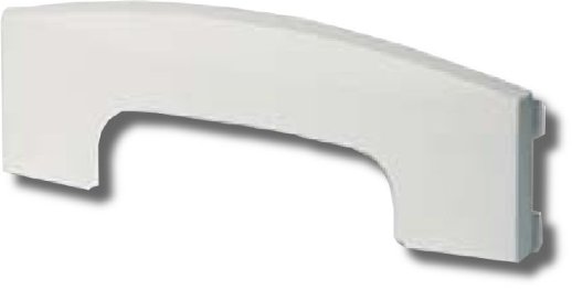 Адаптер для ввода канала в модульную коробку ДКС Адаптер для ввода канала 50х20 мм в 6-модульную коробку Brava (09227)