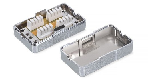 Проходной адаптер CABEUS CM-IDC-C5e-SH (9672c)