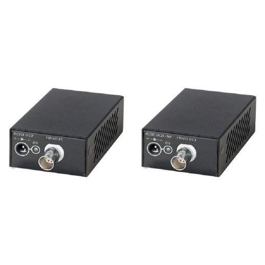 Удлинитель видеосигнала, напряжения питания по коаксиальному кабелю SC&T CA101VP без БП