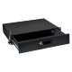 Ящик для документов 2U, глубиной 360 мм, цвет черный CABEUS DRW-2U-BK (8637c)