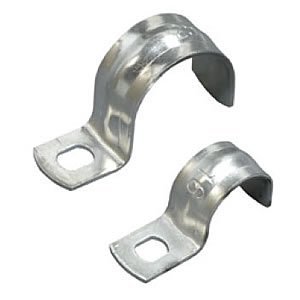 Скоба оцинкованная Экопласт Скоба однолапковая D40 (100 шт) (43740)