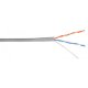 Кабель «витая пара» (LAN) для структурированных систем связи TWT U/UTP 2pair, Cat5e, In, PVC (TWT-5EUTP2-GY)