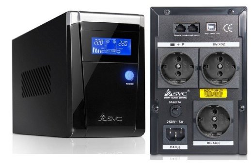 Источник бесперебойного питания SVC SVC V-1500-F-LCD