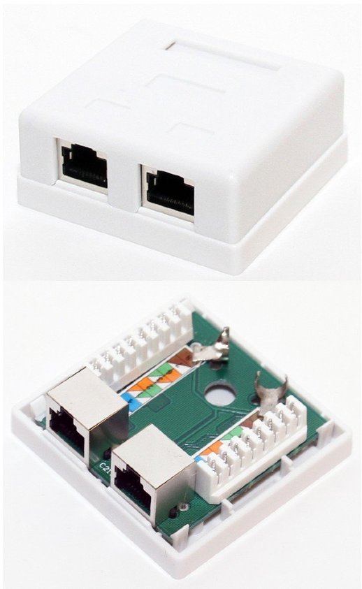 Розетка информационная настенная 5bites LY-SB11