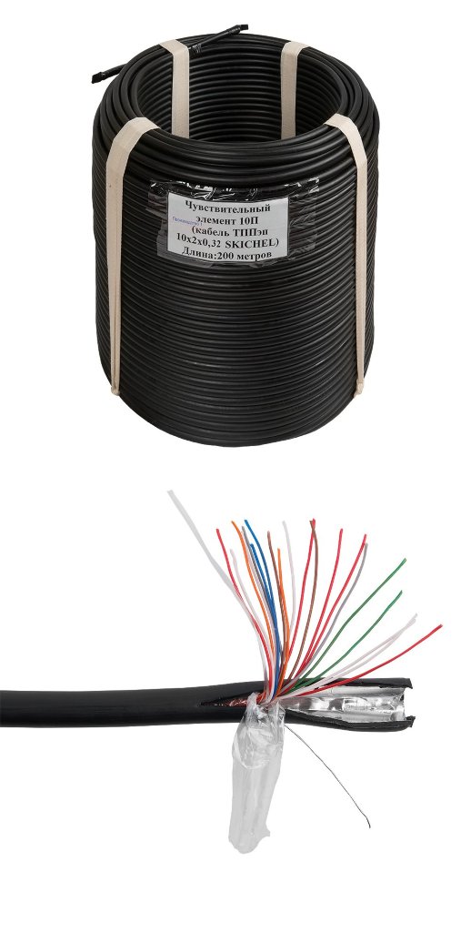 Чувствительный элемент (трибокабель) СКИЗЭЛ ТППэп-10П SKICHEL, 200 м