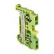 Колодка клеммная пружинная EKF JXB-ST-2.5 2-проводная земля, желто-зеленная (plc-jxb-st-2.5-pen)