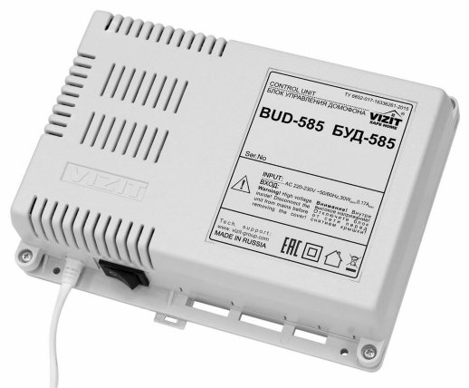 Блок управления домофоном VIZIT БУД-585