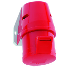 Розетка настенная 16А 5р(3P+N+РE) 400в IP44 90х87 QC (11201)