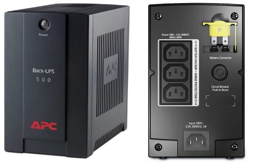 Источник бесперебойного питания APC BX500CI APC Back-UPS 500 ВА