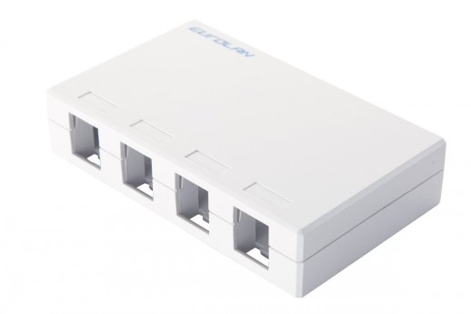 Розетка настенная Eurolan 12B-00-04WT