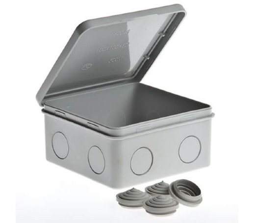 Коробка ответвительная без гермовводов Рувинил Коробка TYCO 100х100х50 (67044)