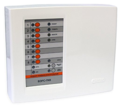 Устройство оконечное объектовое приемно-контрольное с GSM коммуникатором ВЭРС ВЭРС-ПК 8 П ТРИО-М версия 3.2