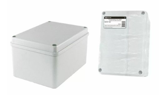 Распаячная коробка TDM ЕLECTRIC Коробка ОП 150х110х85мм, крышка, IP44, гладкие стенки (SQ1401-1261)