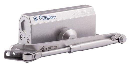 Доводчик дверной NORA-M НОРА-М №3S мал. (серебро)