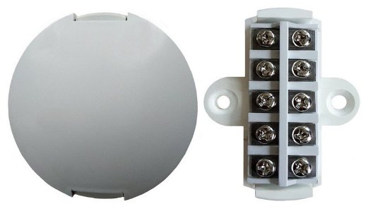 Коробка коммутационная для 5х2 проводов Магнито-Контакт УК-2П, 5 контактов, белый (Магнито-Контакт)