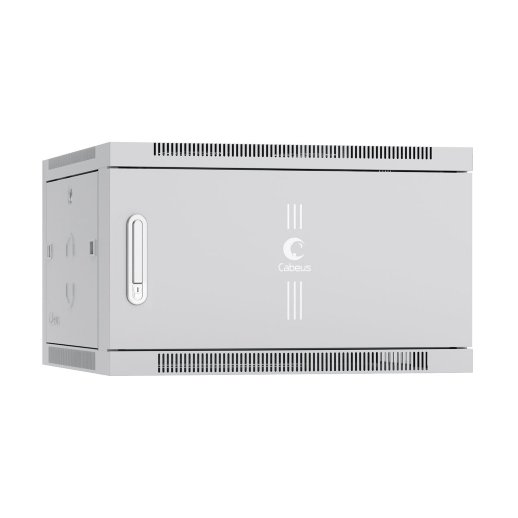Шкаф настенный 19", 6U CABEUS SH-05F-6U60/60m (7104c)